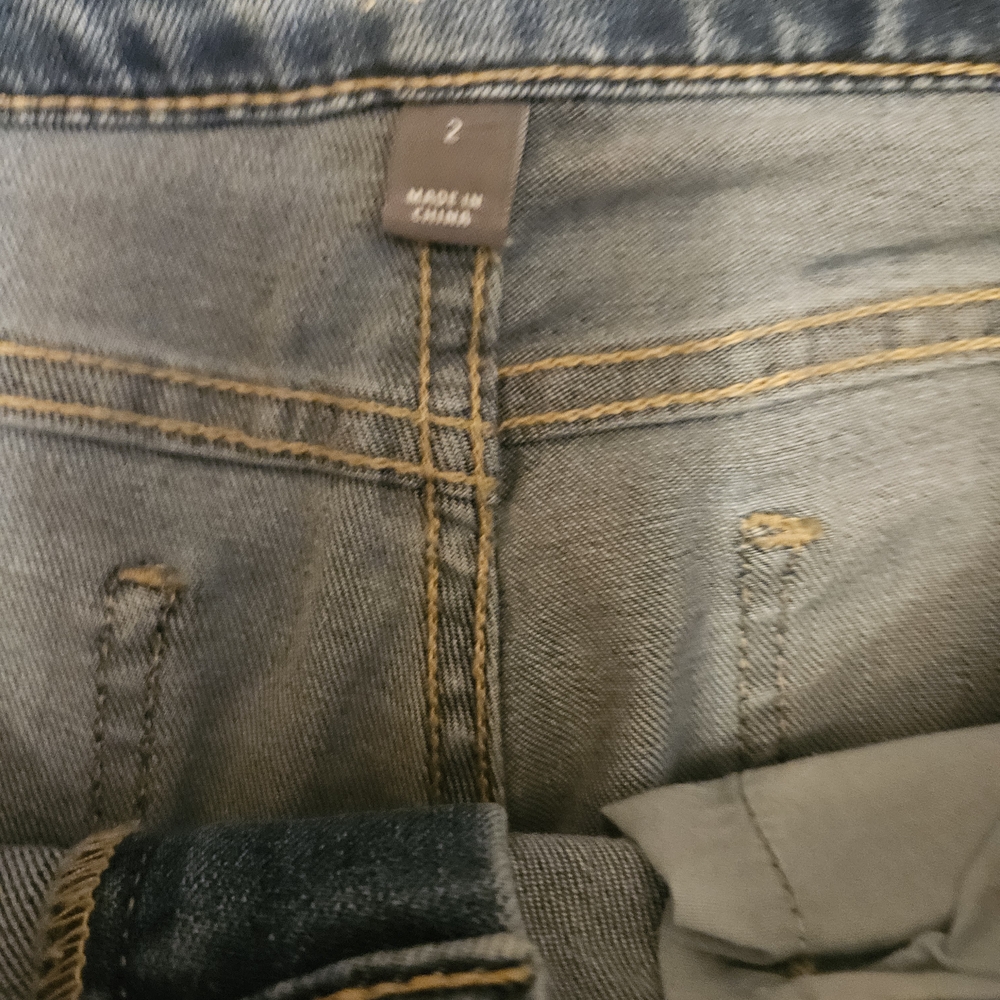 New York & Company Women's Patchwork Skinny Jeans - Picture 3 of 10